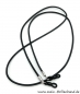 Preview: Brillenkette - Brillenband aus Leder "schwarz"