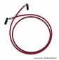 Preview: Brillenkette - Brillenband aus Leder "weinrot"