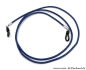 Preview: Brillenkette - Brillenband aus Leder "dunkelblau"