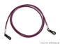 Preview: Brillenkette - Brillenband aus Leder "pink"