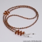 Preview: %Brillenkette - Brillenband "braun"