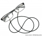 Preview: Brillenkette - Brillenband "schwarz"