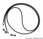 Preview: Brillenkette - Brillenband "schwarz"