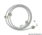Preview: %Brillenkette - Brillenband "perlmutt-silbergrau"