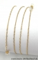 Preview: Super feine Brillenkette - Brillenband vergoldet
