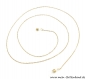 Preview: Super feine Brillenkette - Brillenband vergoldet