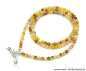 Preview: %Brillenkette - Brillenband aus Edelsteinen Achat "gelb"