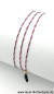 Preview: Colorierte Brillenkette "violett"