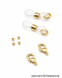 Preview: Brillenketten - Reparaturset - Bastelset "goldfarben"