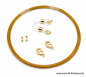 Preview: Brillenketten - Reparaturset - Bastelset "goldfarben"