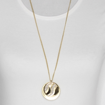 %Collier - Halskette vergoldet