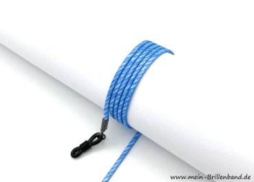 Preview: %Brillenkordel - Brillenband Jeans "hellblau"