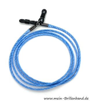 Preview: %Brillenkordel - Brillenband Jeans "hellblau"