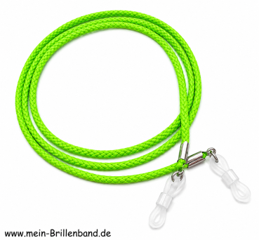 %Brillenkordel - Brillenband "neongrün"