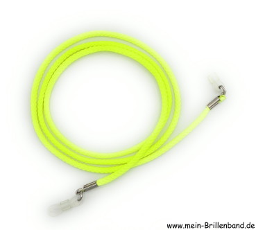 Brillenkordel - Brillenband "neongelb"