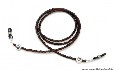 Preview: Brillenband "Madeira Braun"