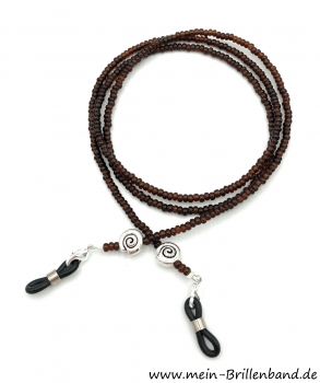 Preview: Brillenband "Madeira Braun"