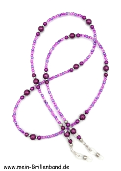 Brillenkette - Brillenband "lila"