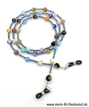 Brillenkette - Brillenband "anthrazit"