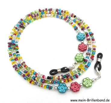 Brillenkette - Brillenband "bunt"