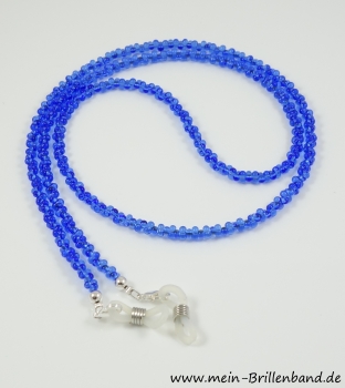 Preview: Brillenband-Farfalle "Blau"