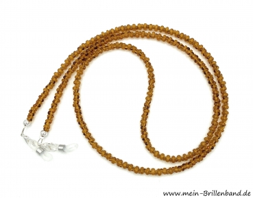 Preview: Brillenband-Farfalle "Bernstein"