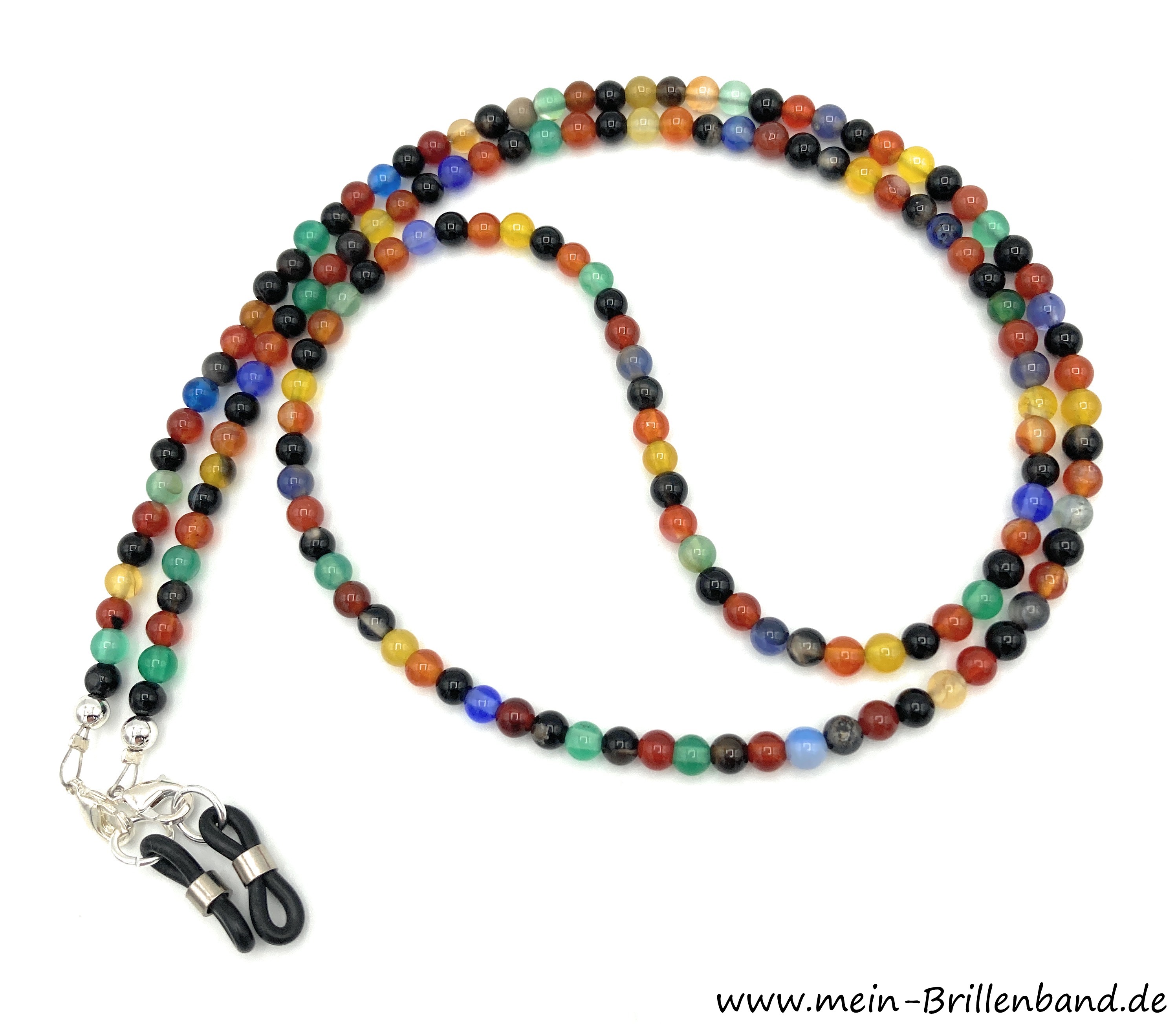 12 Stück Brillenketten Damen - Verstellbare Leder-Brillenbänder Für Sonnen- & Lesebrillen