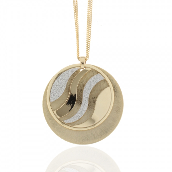 %Collier - Halskette vergoldet
