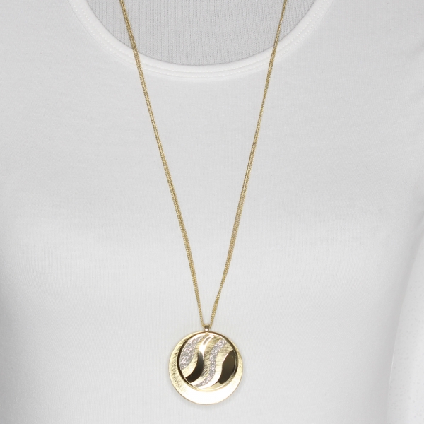 %Collier - Halskette vergoldet