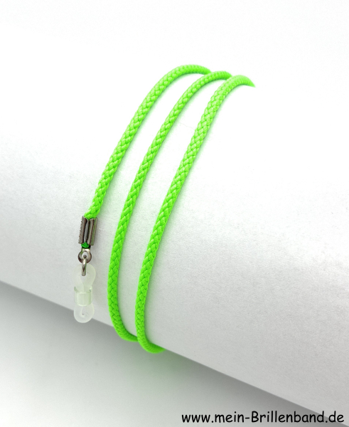 Brillenkordel - Brillenband "neongrün"