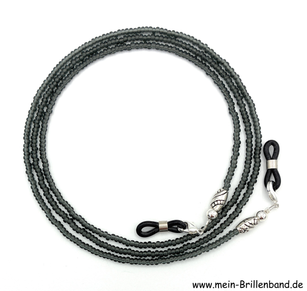 Brillenband "Rauchquarz"