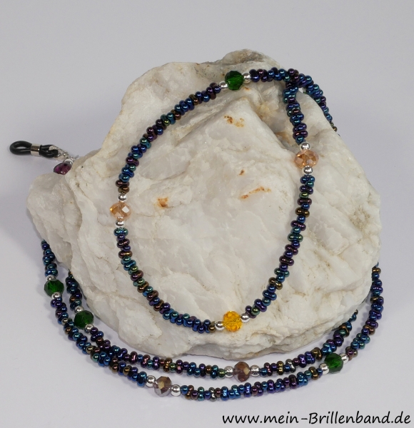 %Brillenkette - Brillenband "lila"