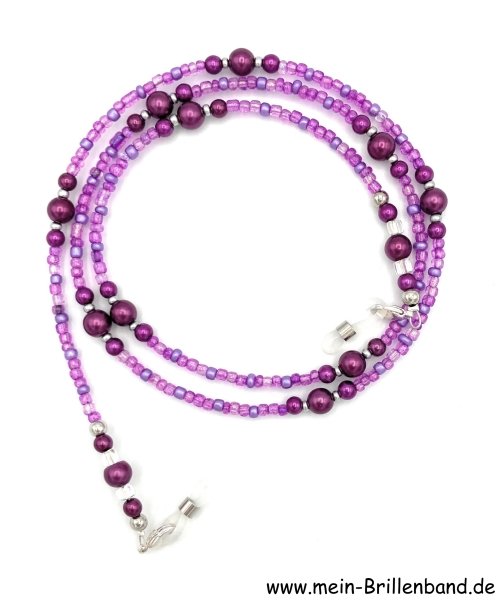 Brillenkette - Brillenband "lila"