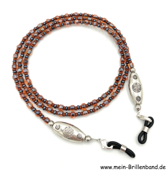 Brillenkette - Brillenband "braun"