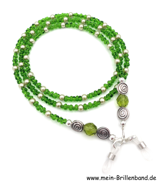 Brillenkette - Brillenband "grün"