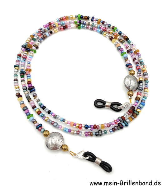 Brillenkette - Brillenband "bunt"