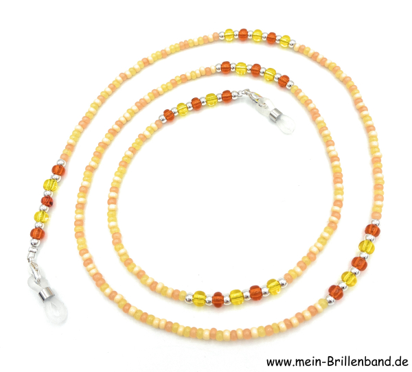 Brillenkette - Brillenband "gelb"