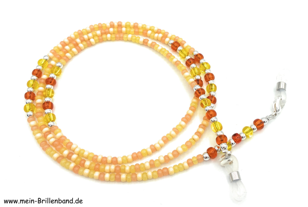 Brillenkette - Brillenband "gelb"