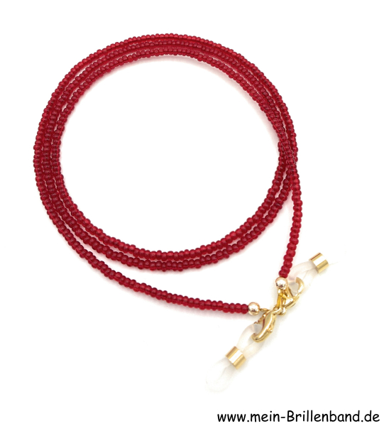 Brillenkette - Brillenband "rot"