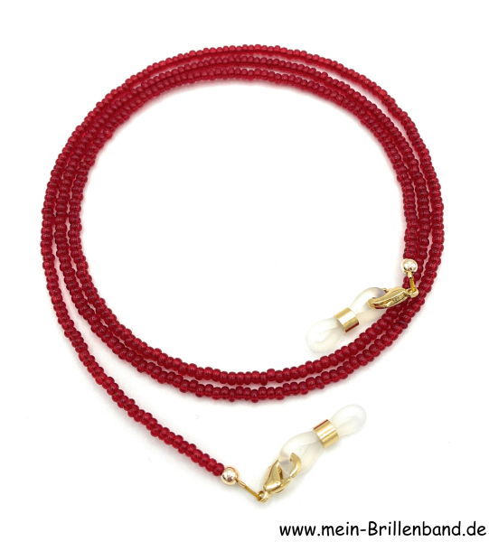 Brillenkette - Brillenband "rot"