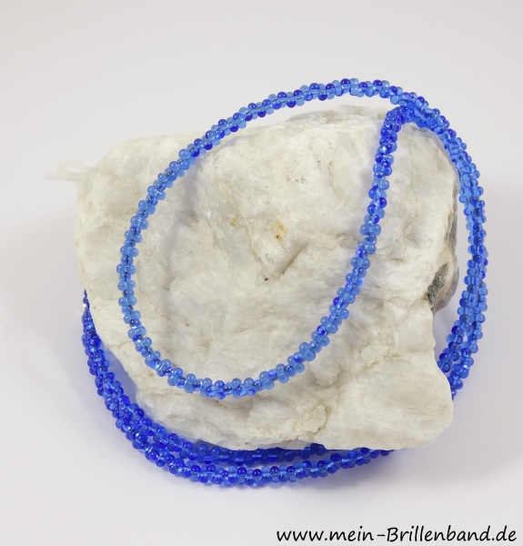 Brillenband-Farfalle "Blau"