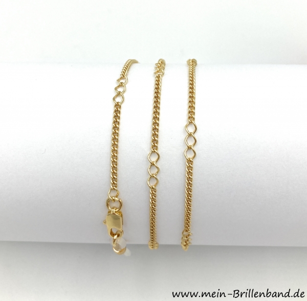 Brillenkette -Brillenband vergoldet